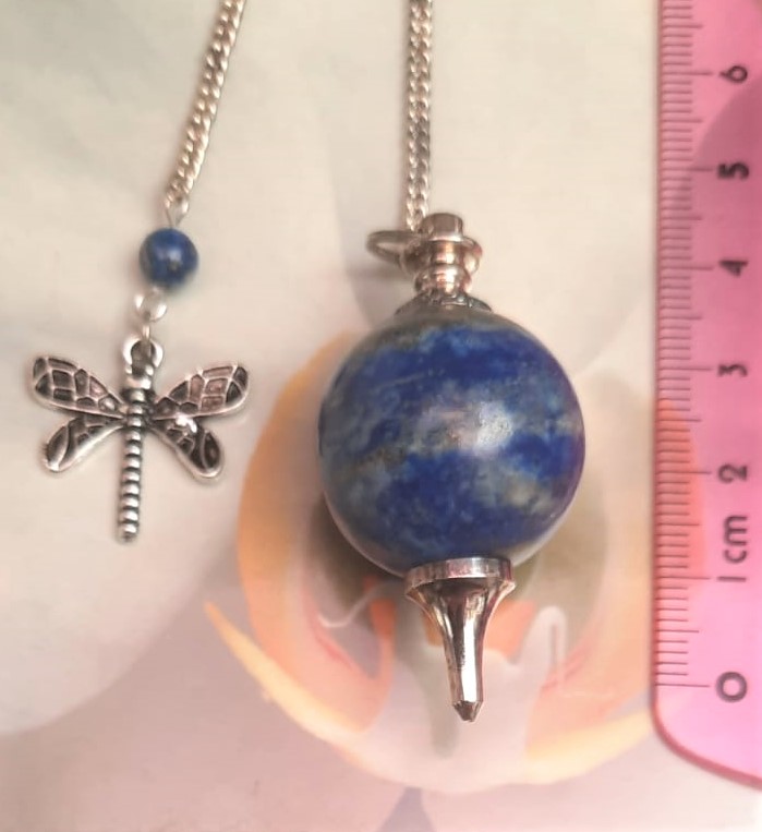 Pendentif Lapis lazuli en Pointe - PENDENTIFS DE SOINS/Tous les pendentifs - Corps et Ames